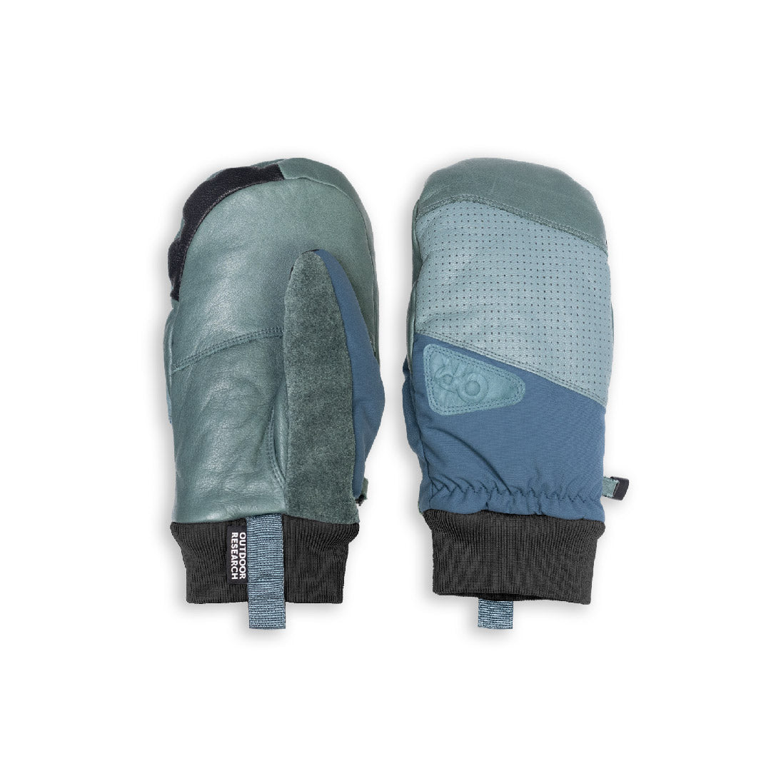 Outdoor Research® 中性款 Snowcrew Ventia™ Leather Mitts