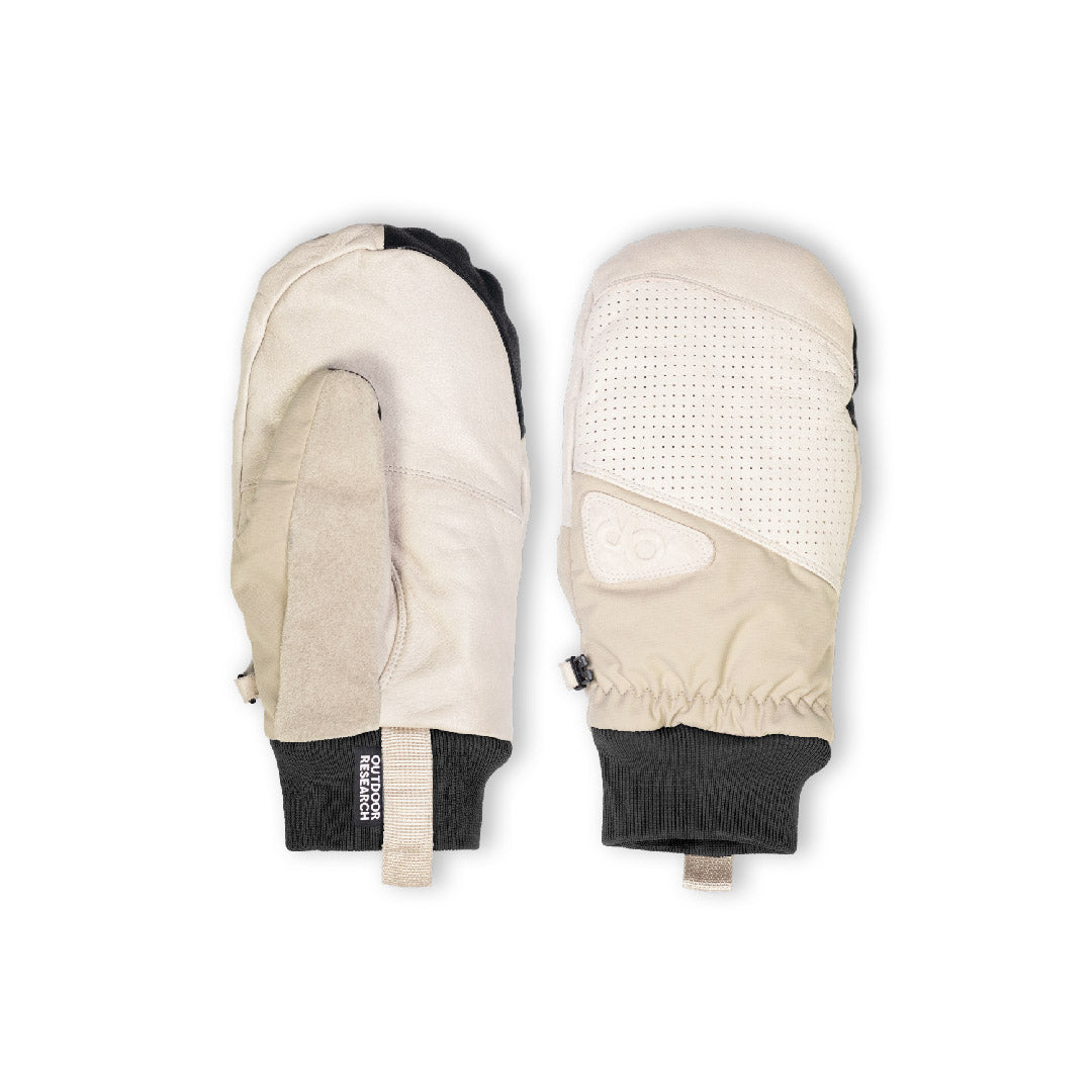 Outdoor Research® 中性款 Snowcrew Ventia™ Leather Mitts