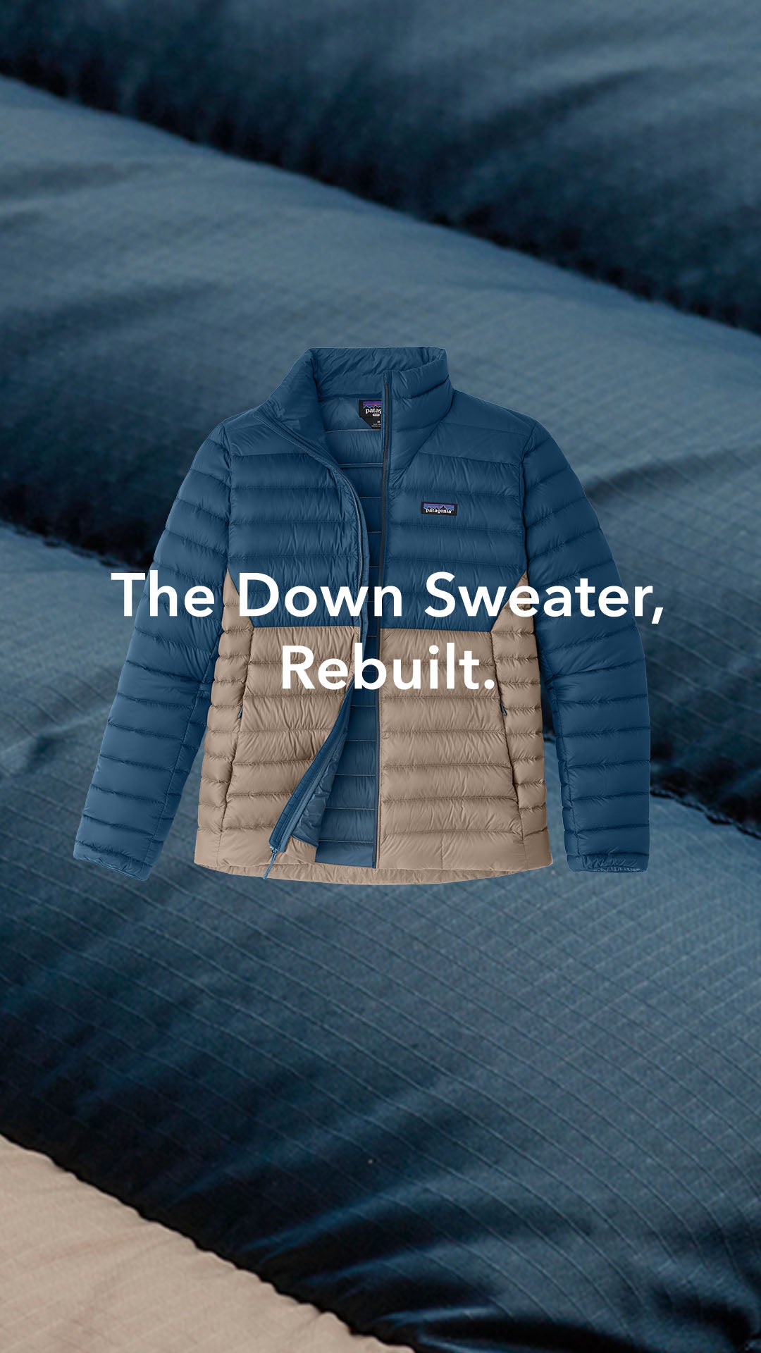 將海洋垃圾放進Down Sweater裡– Pro Outdoor