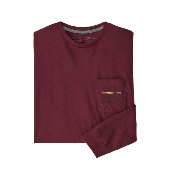 Patagonia®男款 Long-Sleeved '73 Skyline Pocket Responsibili-Tee®