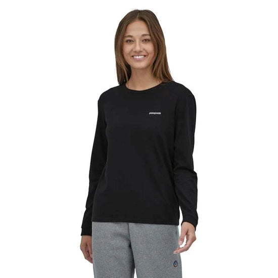 Patagonia®女款Long-Sleeved P-6 Logo Responsibili-Tee® – Pro Outdoor