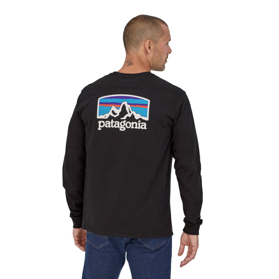 Patagonia®男款 Long-Sleeved Fitz Roy Horizons Responsibili-Tee®