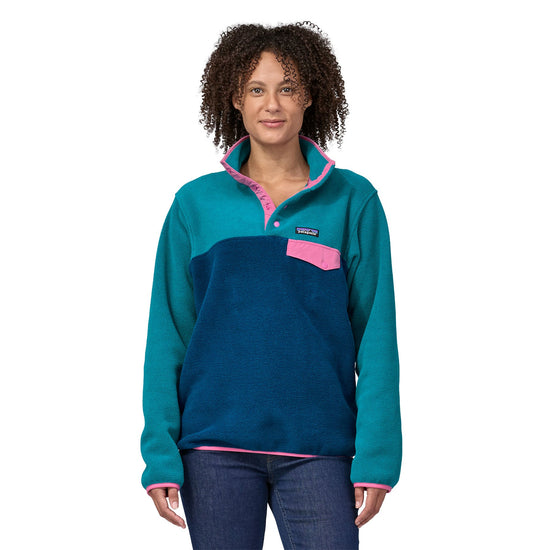 Patagonia®女款 Lightweight Synchilla® Snap-T® Fleece Pullover
