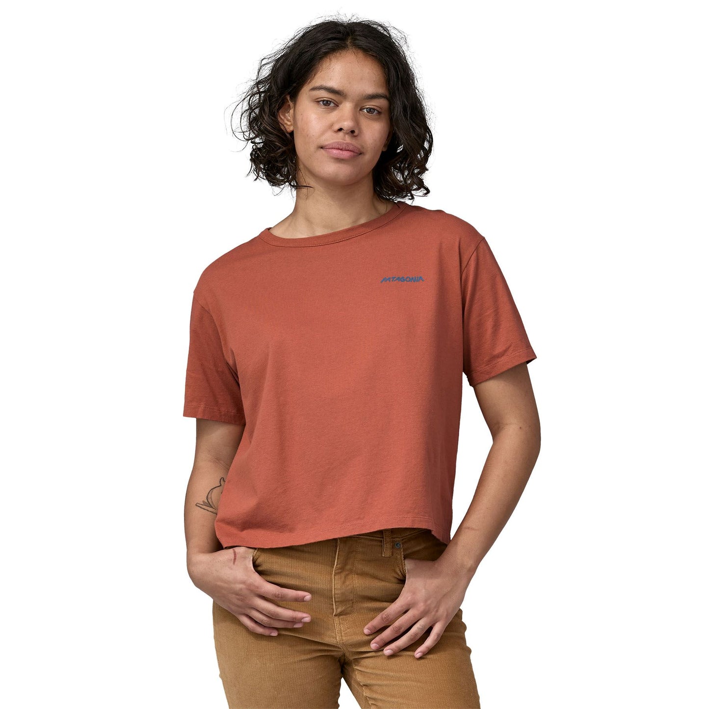 Patagonia®女款 Sunrise Rollers Organic Easy-Cut Tee