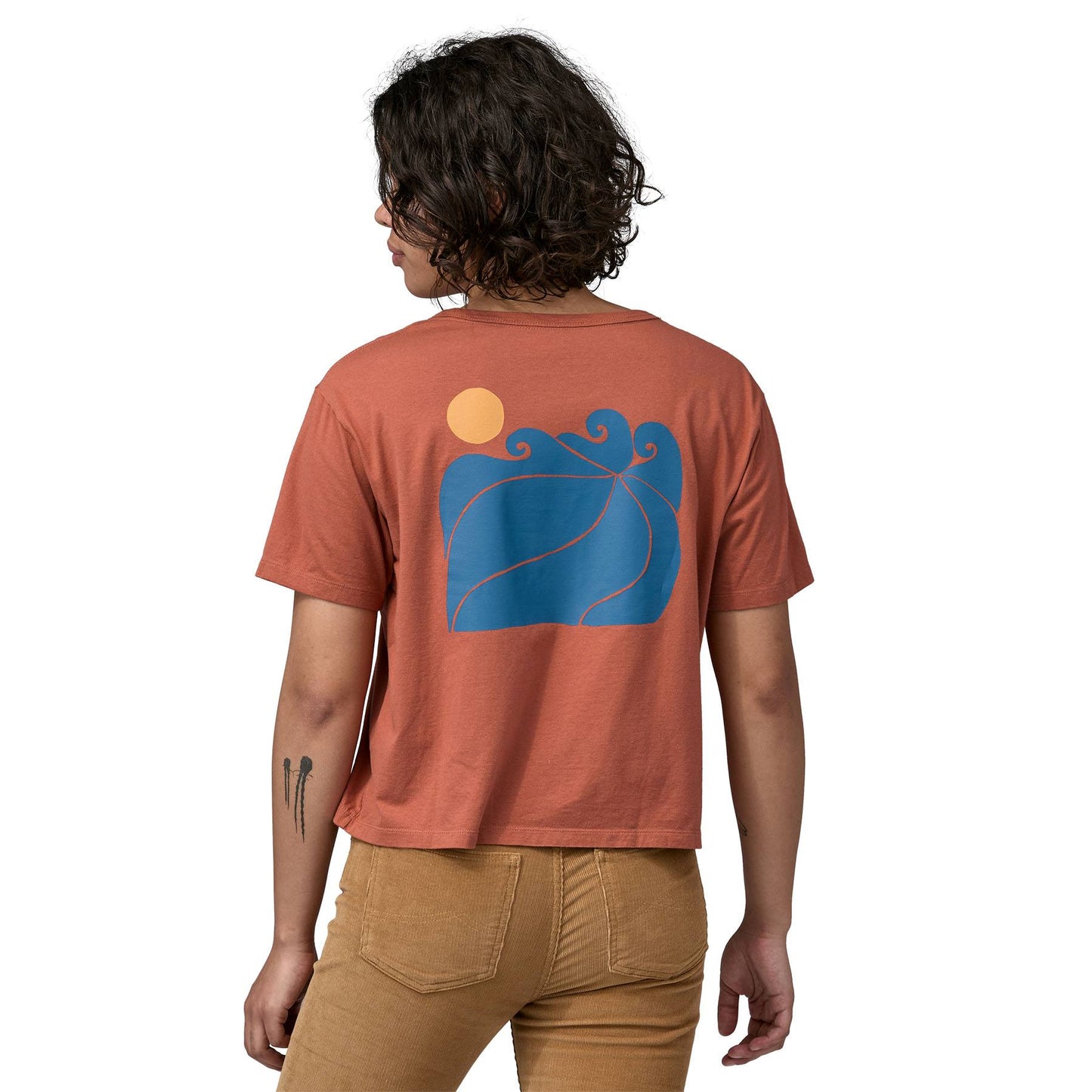 Patagonia®女款 Sunrise Rollers Organic Easy-Cut Tee