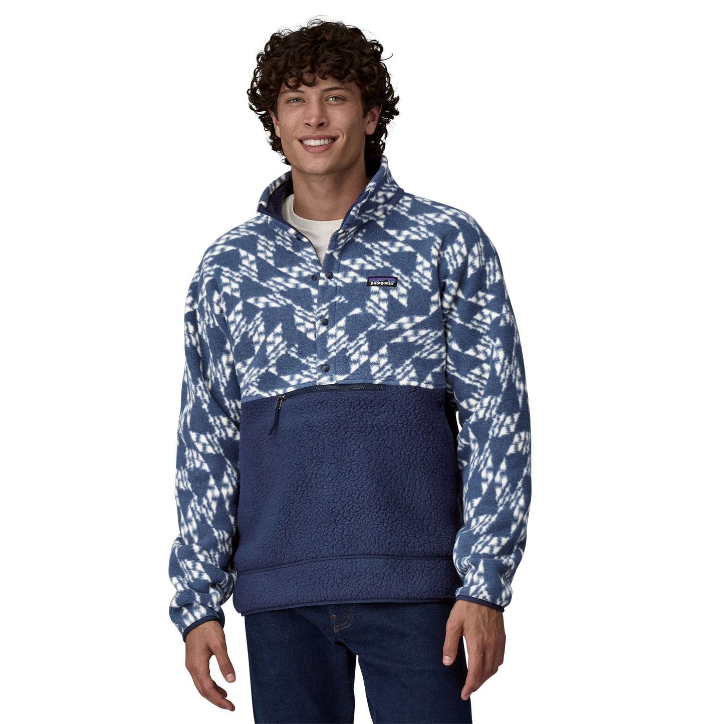 Patagonia®男款 Retro Pile Half-Snap Fleece Pullover