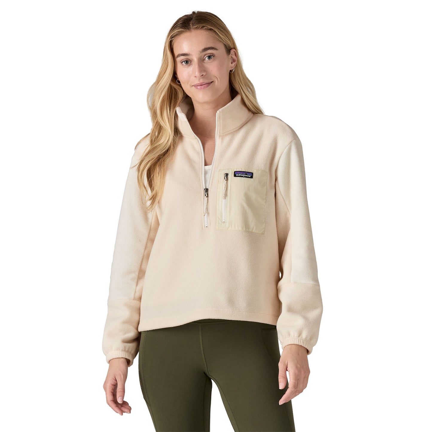 Patagonia®女款 Microdini 1/2-Zip Fleece Pullover