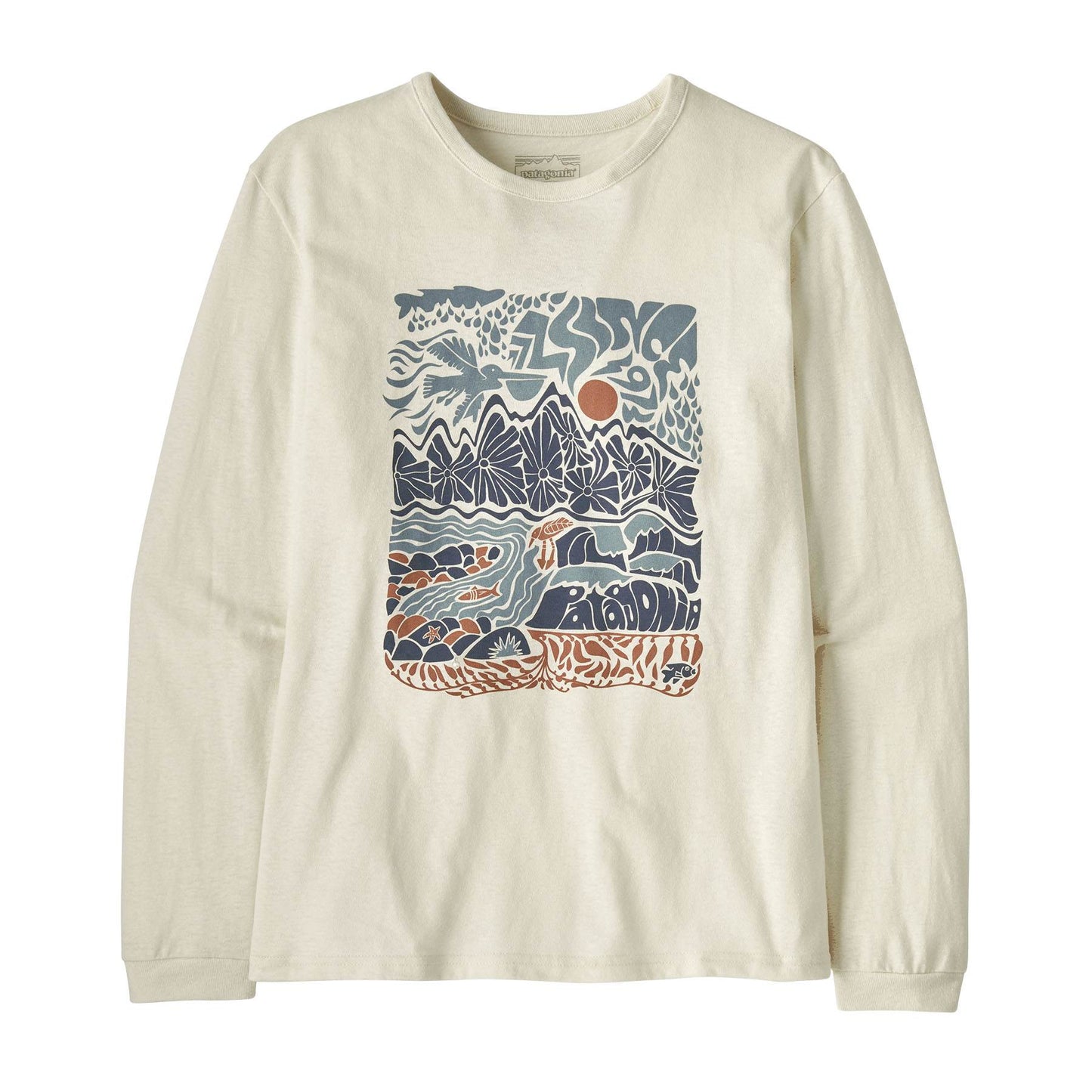 Patagonia®女款 Long-Sleeved Seadaze Responsibili-Tee®