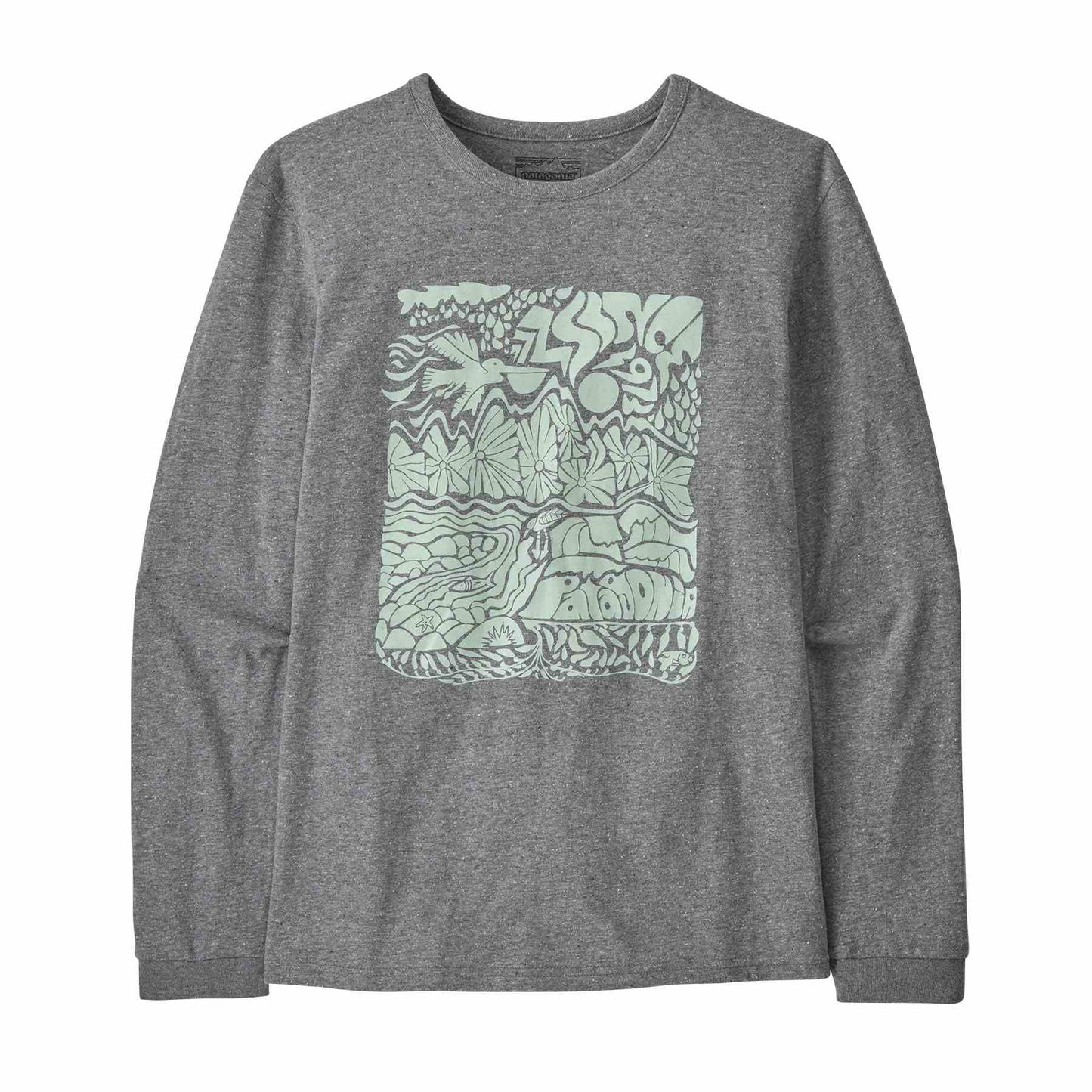 Patagonia®女款 Long-Sleeved Seadaze Responsibili-Tee®