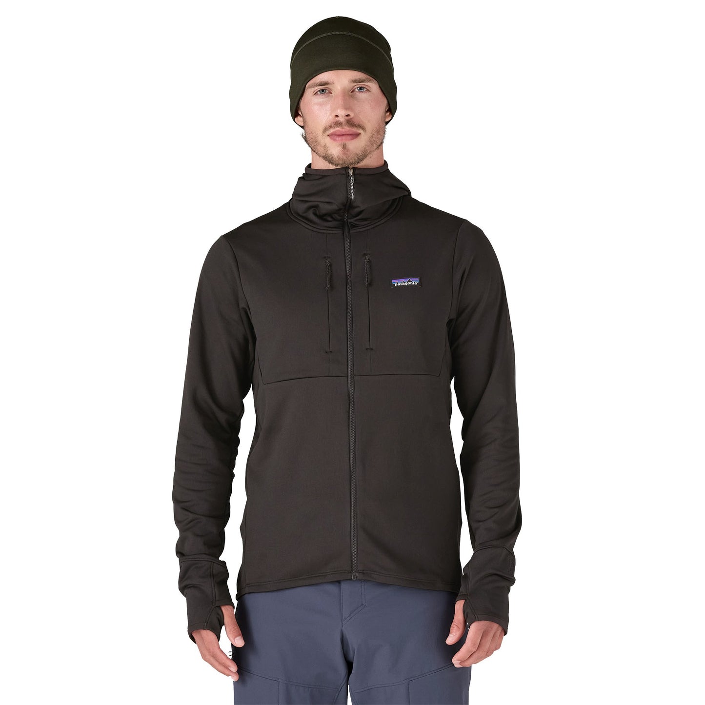 Patagonia®男款 R1® Thermal Full-Zip Hoody