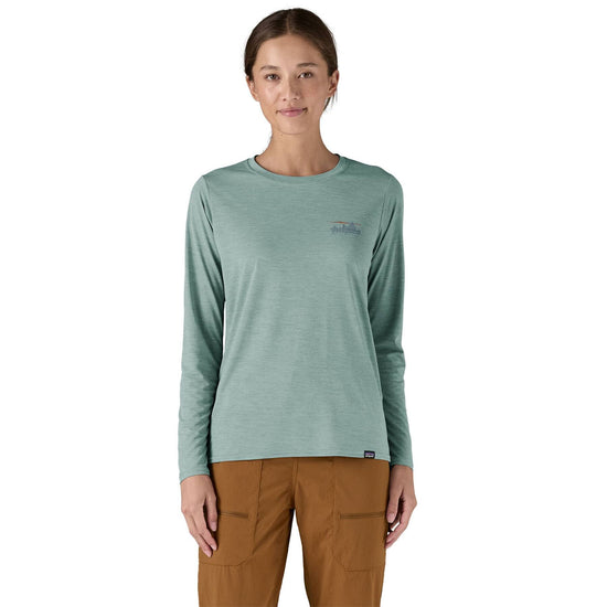 將圖像載入到畫廊查看器中，Patagonia®女款 Long-Sleeved Capilene® Cool Daily Graphic Shirt
