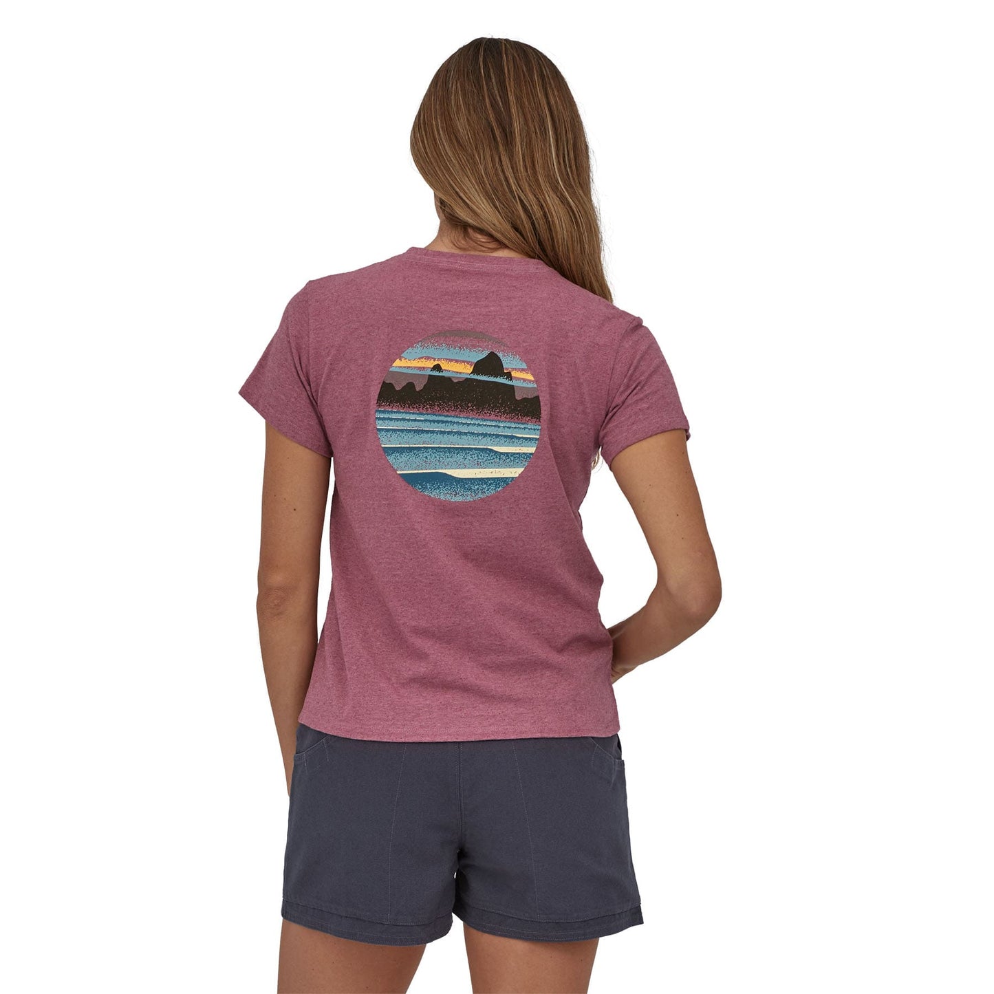 Patagonia®女款 Skyline Stencil Responsibili-Tee®