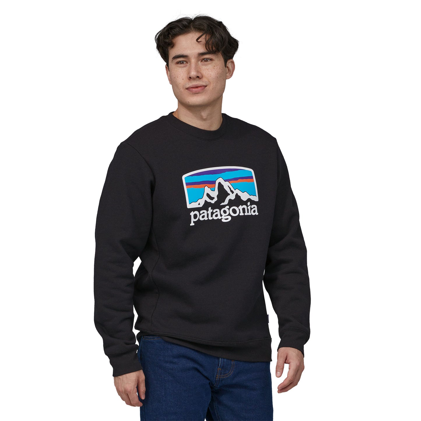Patagonia®中性款 Fitz Roy Horizons Uprisal Crew Sweatshirt