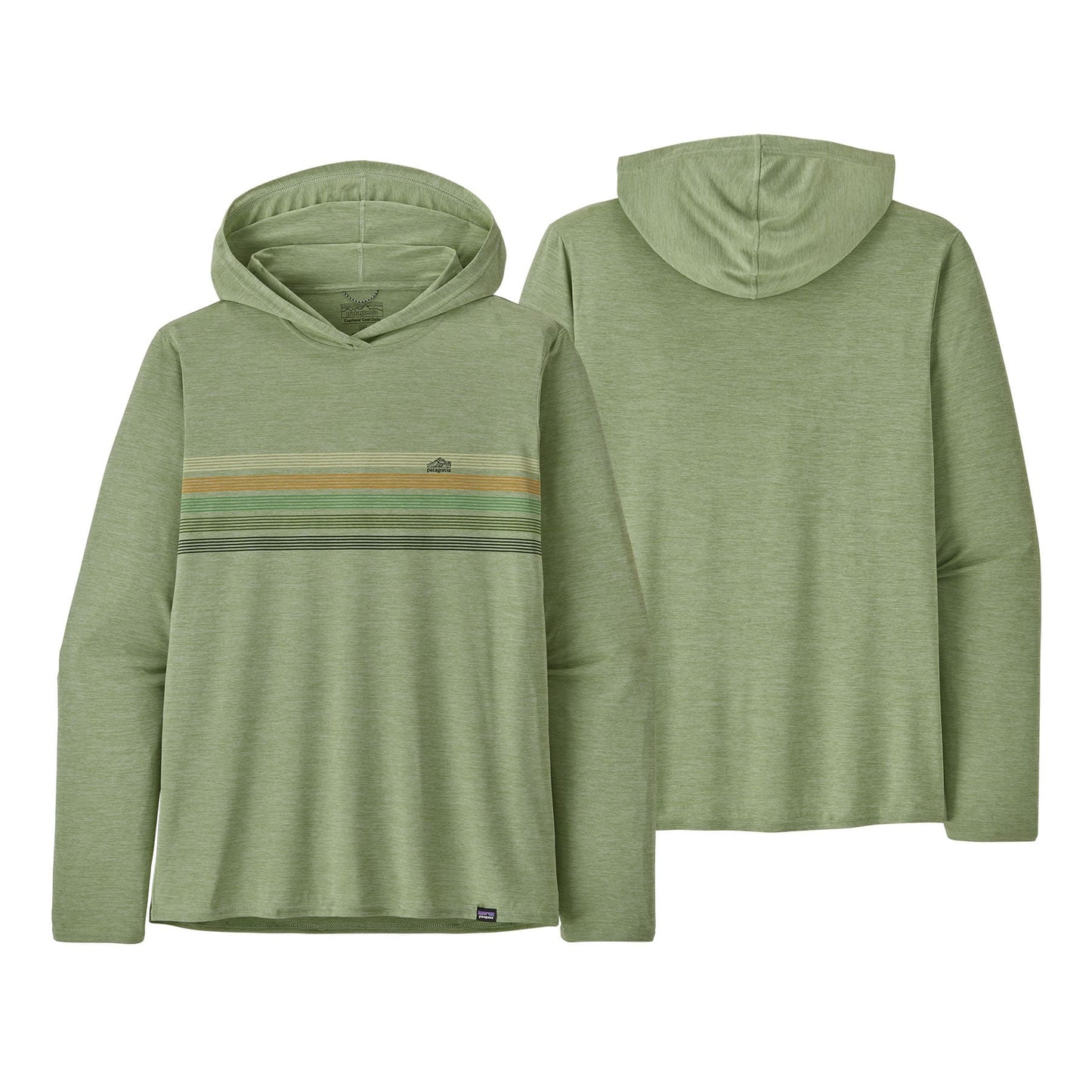 Patagonia®男款 Capilene® Cool Daily Graphic Hoody