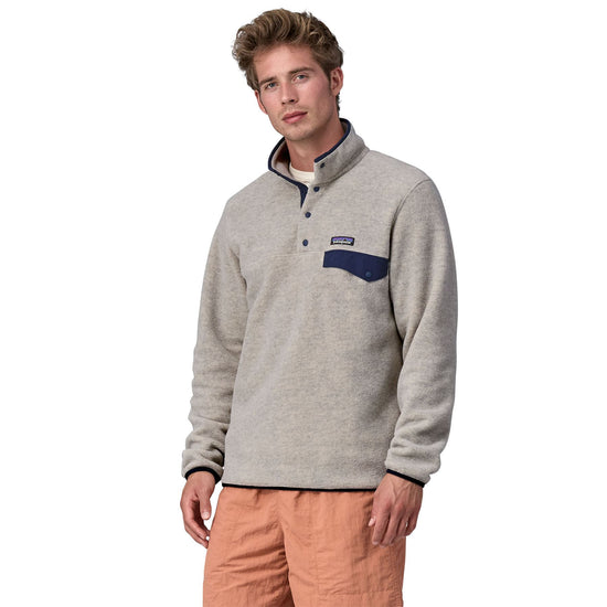 Patagonia®男款 Lightweight Synchilla® Snap-T® Fleece Pullover