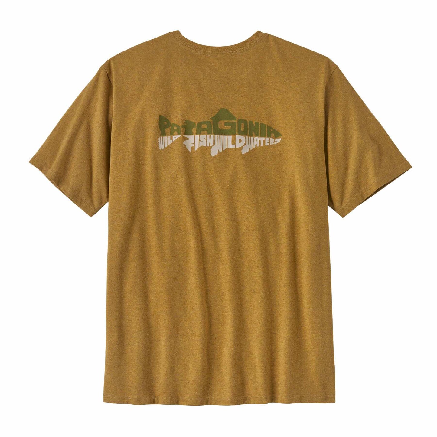 Patagonia®男款 Wild Waterline Pocket Responsibili-Tee®