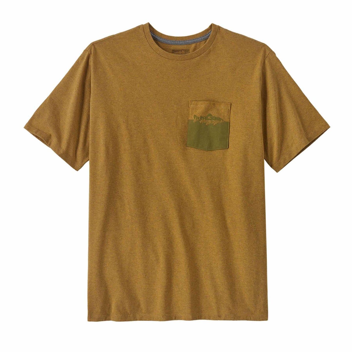 Patagonia®男款 Wild Waterline Pocket Responsibili-Tee®