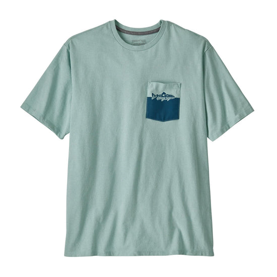 Patagonia®男款 Wild Waterline Pocket Responsibili-Tee®