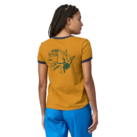 Patagonia®女款 Water People Organic Ringer Tee