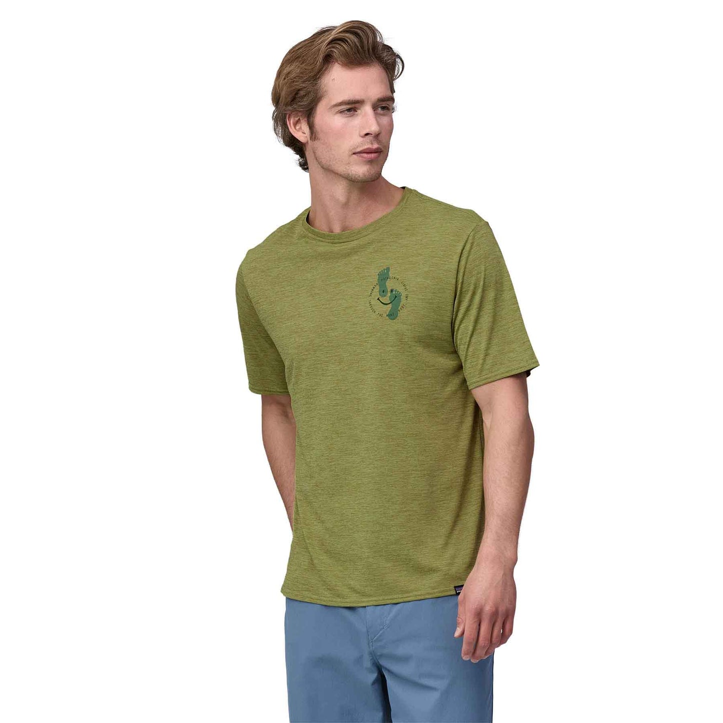 Patagonia®男款 Capilene® Cool Daily Graphic Shirt - Lands