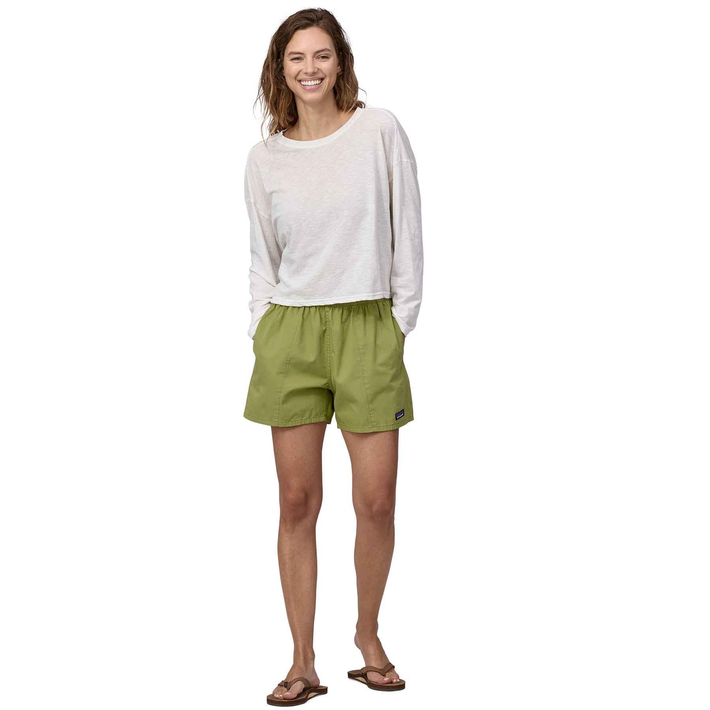 Patagonia®女款 Funhoggers Cotton Shorts - 4"