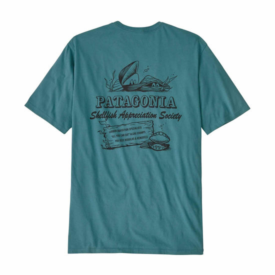 將圖像載入到畫廊查看器中，Patagonia®男款 Aquatic Action Organic T-Shirt
