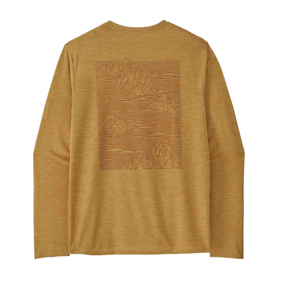將圖像載入到畫廊查看器中，Patagonia®男款 Long-Sleeved Capilene® Cool Daily Graphic Shirt
