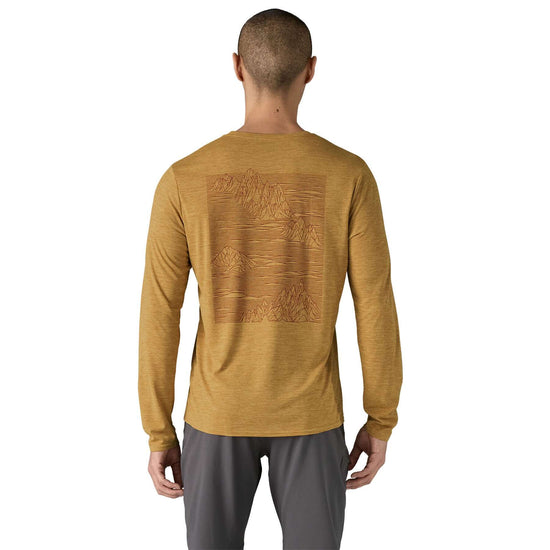 將圖像載入到畫廊查看器中，Patagonia®男款 Long-Sleeved Capilene® Cool Daily Graphic Shirt
