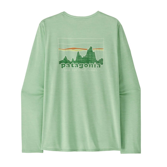 將圖像載入到畫廊查看器中，Patagonia®男款 Long-Sleeved Capilene® Cool Daily Graphic Shirt

