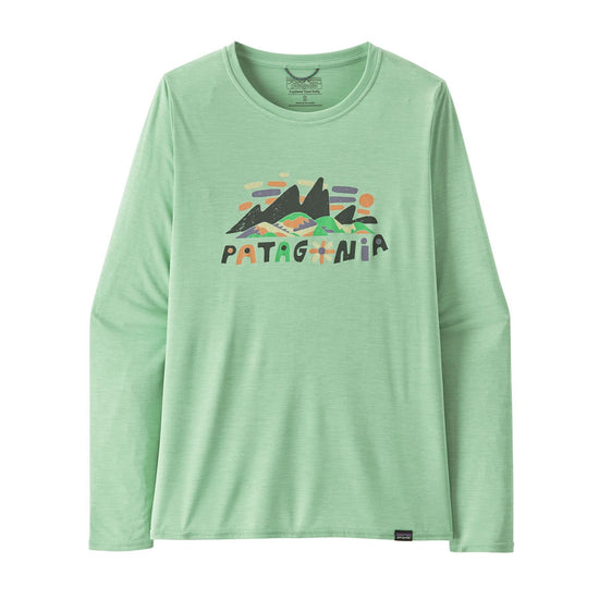將圖像載入到畫廊查看器中，Patagonia®女款 Long-Sleeved Capilene® Cool Daily Graphic Shirt
