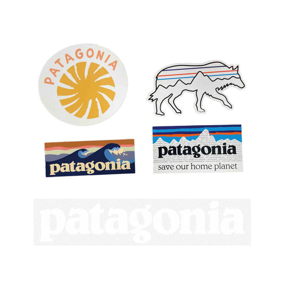 Patagonia®防水貼紙組 Sticker Pack (5入)